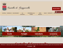 Tablet Screenshot of castellodigropparello.it